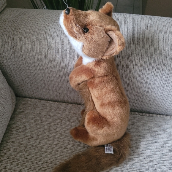 Hansa Creations Weasel 12" Realistic Plush - Picture 1 of 7